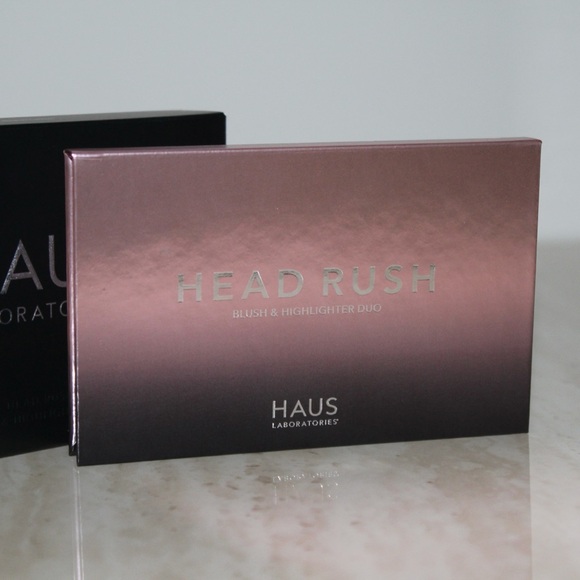 Haus Labs by Lady Gaga Head Rush Rock ‘n’ Rose/All Night Blush & Highlighter Duo - Picture 4 of 16